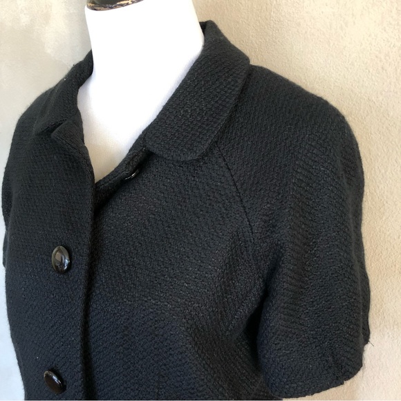 Banana Republic short sleeve tweed jacket - Picture 2 of 5